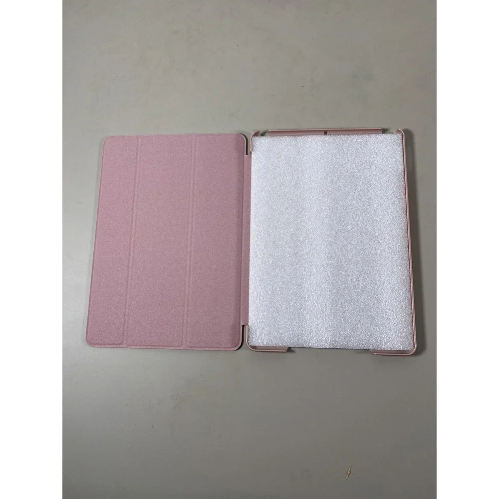 Rose Gold Tri Fold Tablet Case Cover Stand For iPad 10.2 inch